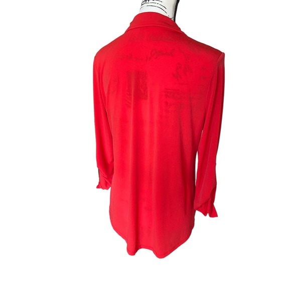 Women’s Salmon Color Jones New York Shirt - Picture 3 of 10